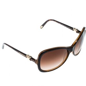 Tiffany & Co. Brown Tortoiseshell Sunglasses